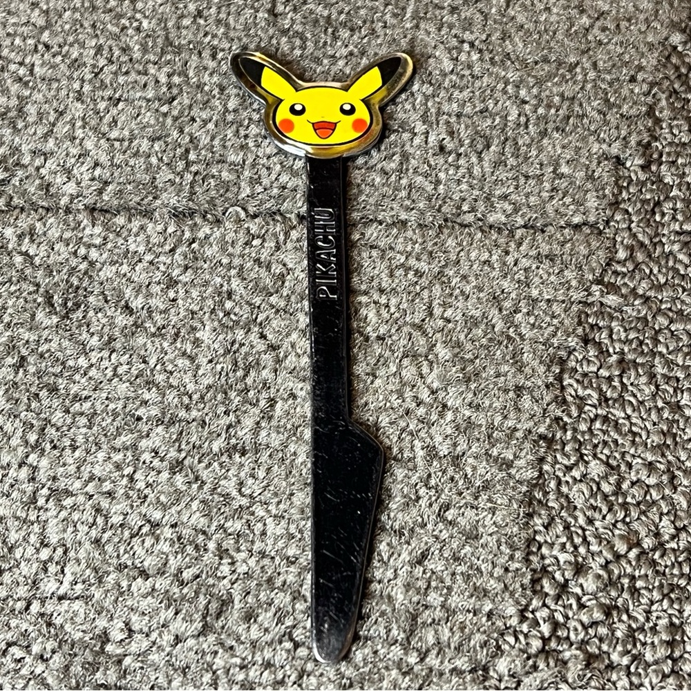 *2009* Pokemon Pikachu Butter Knife Spreader Officially Licensed Japan Exclusive